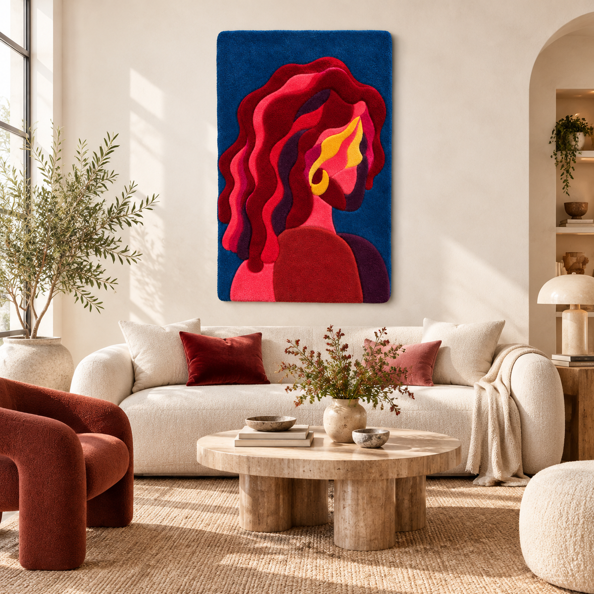 The Scarlet Muse — front-facing room scene