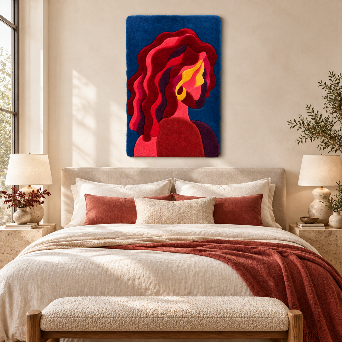 The Scarlet Muse — room setting 1