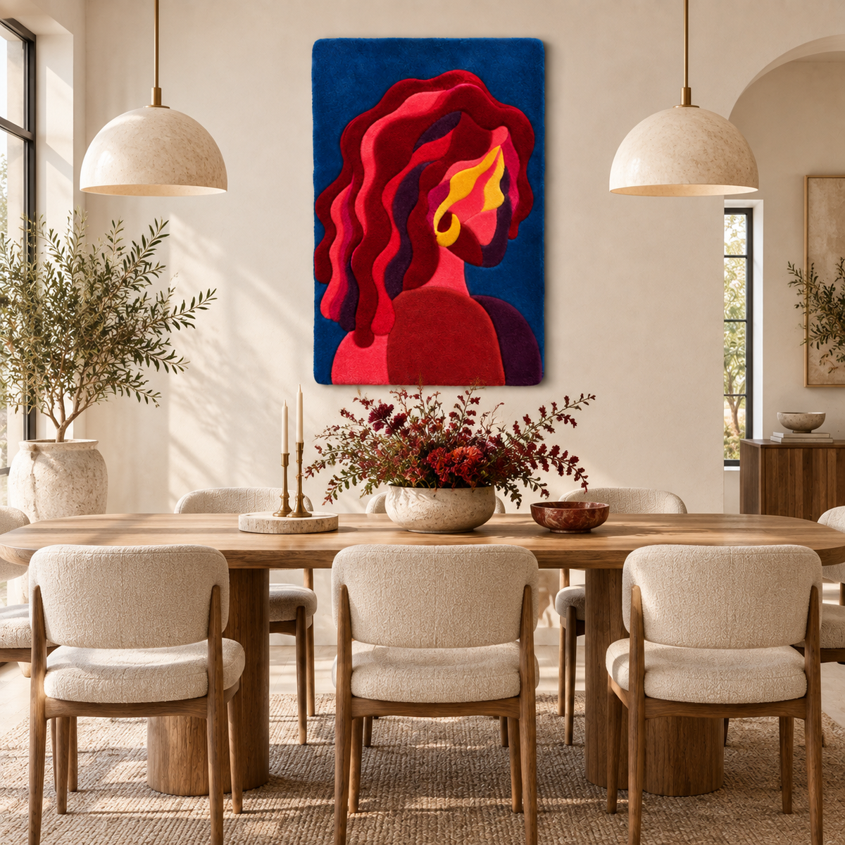 The Scarlet Muse — room setting 2