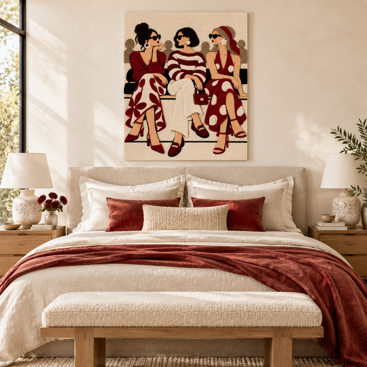 The Scarlet Social Club — room setting 1
