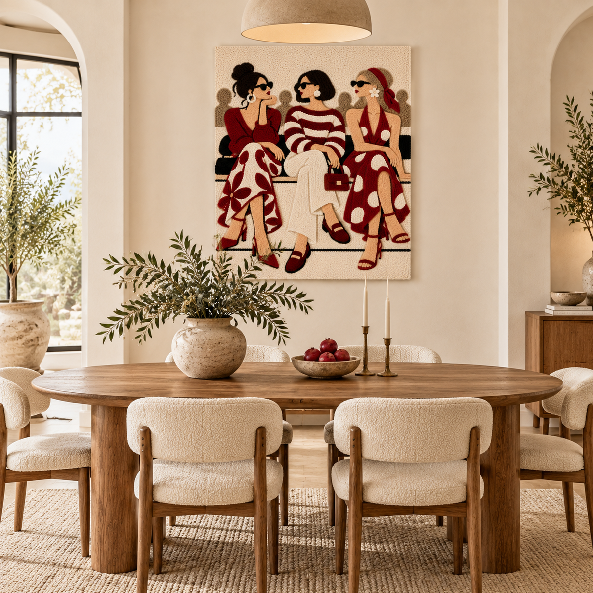The Scarlet Social Club — room setting 2