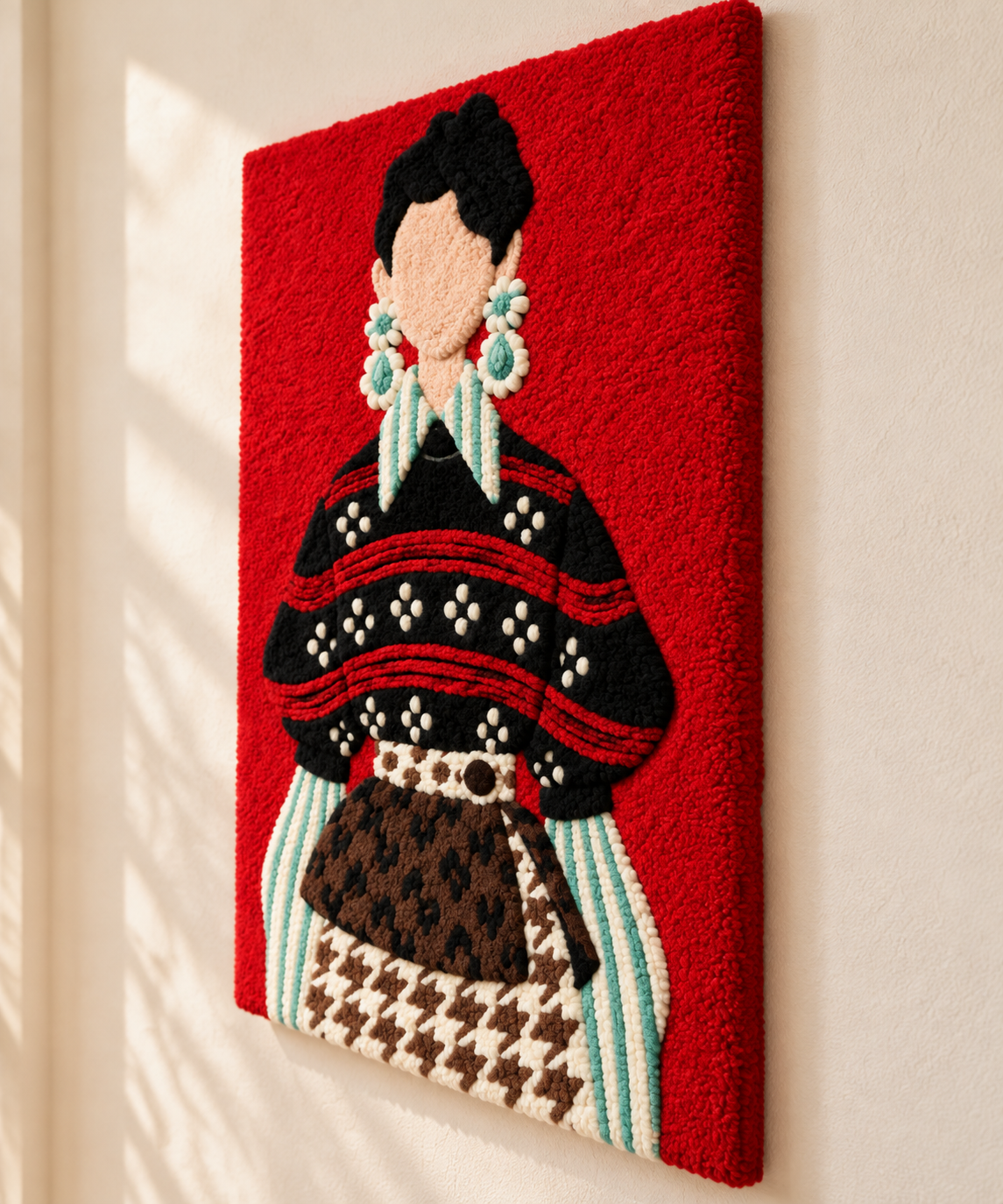 The Scarlet Statement — angled relief view