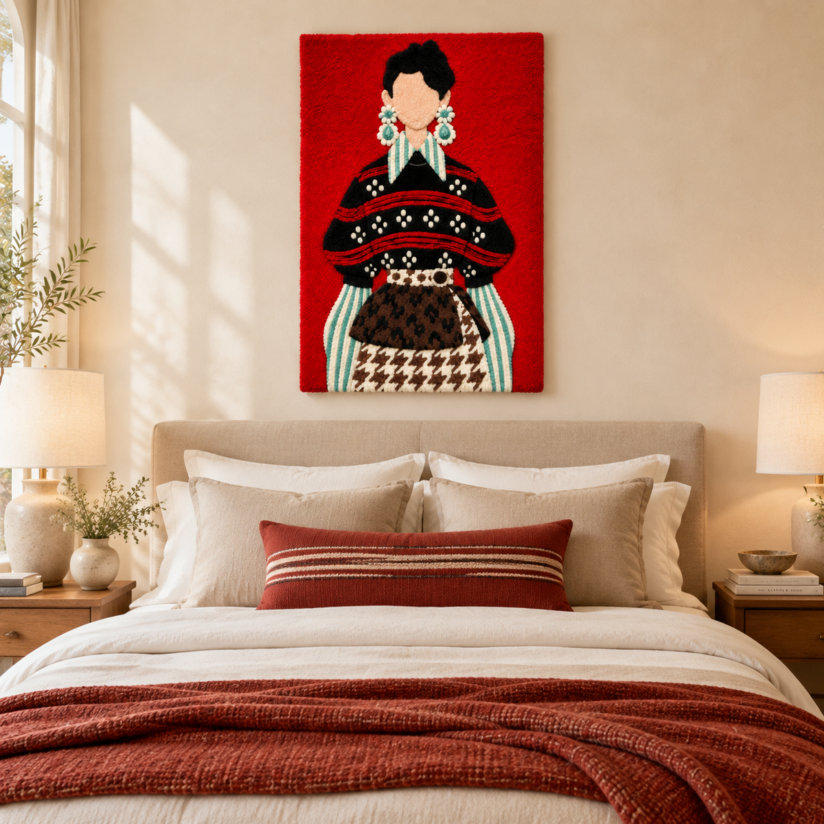 The Scarlet Statement — room setting 1