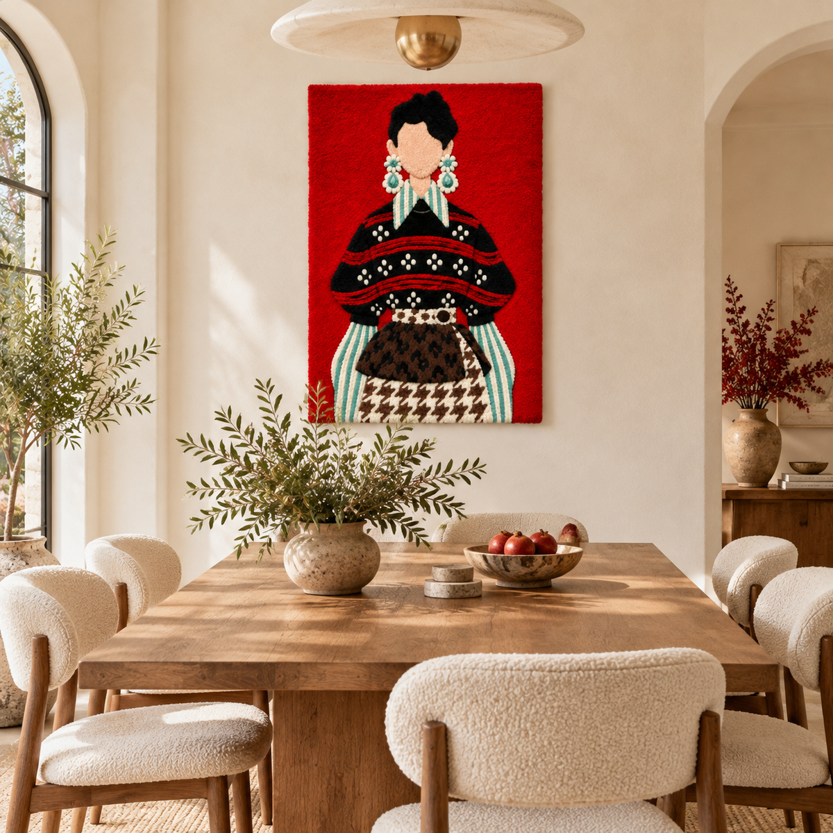 The Scarlet Statement — room setting 2