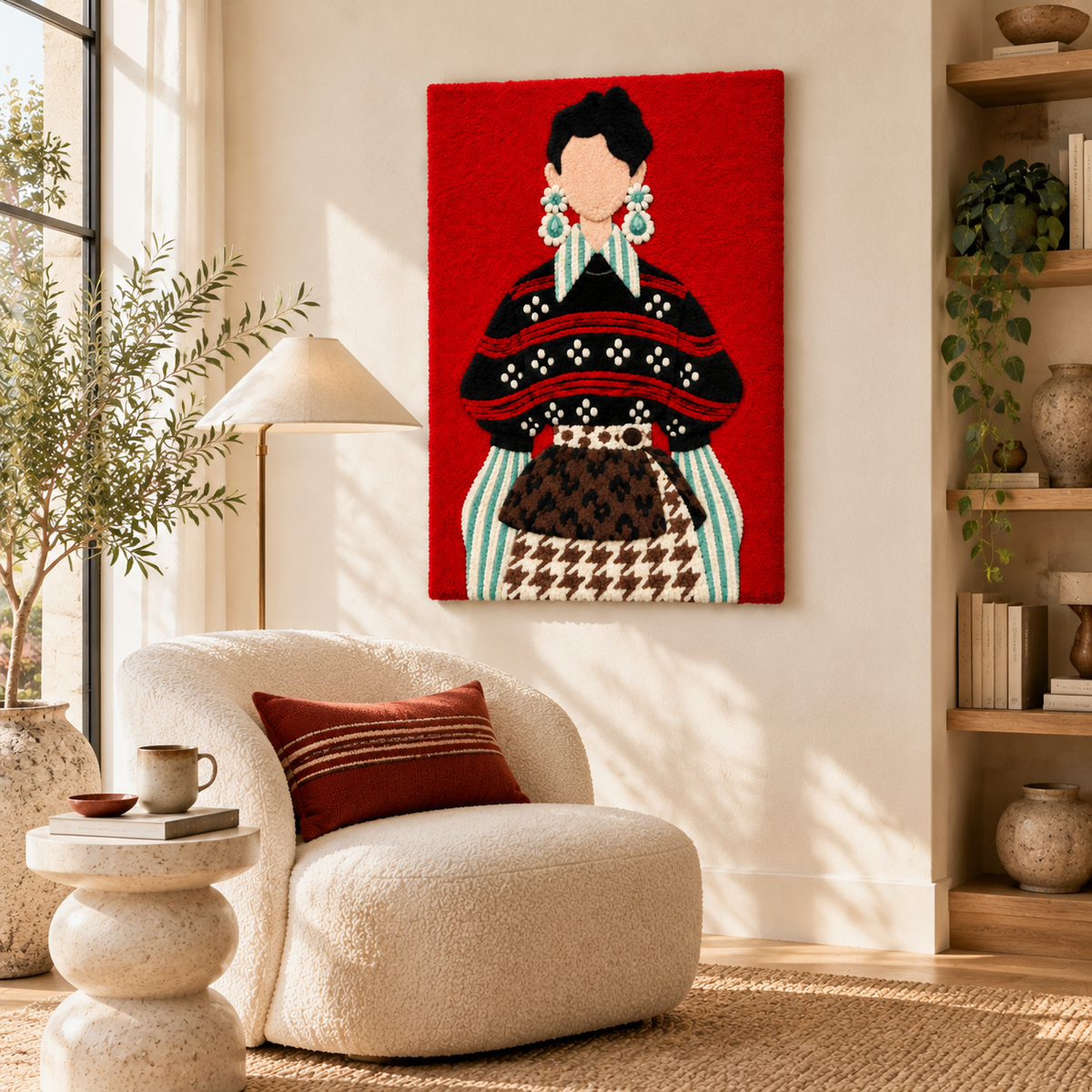 The Scarlet Statement — room setting 3