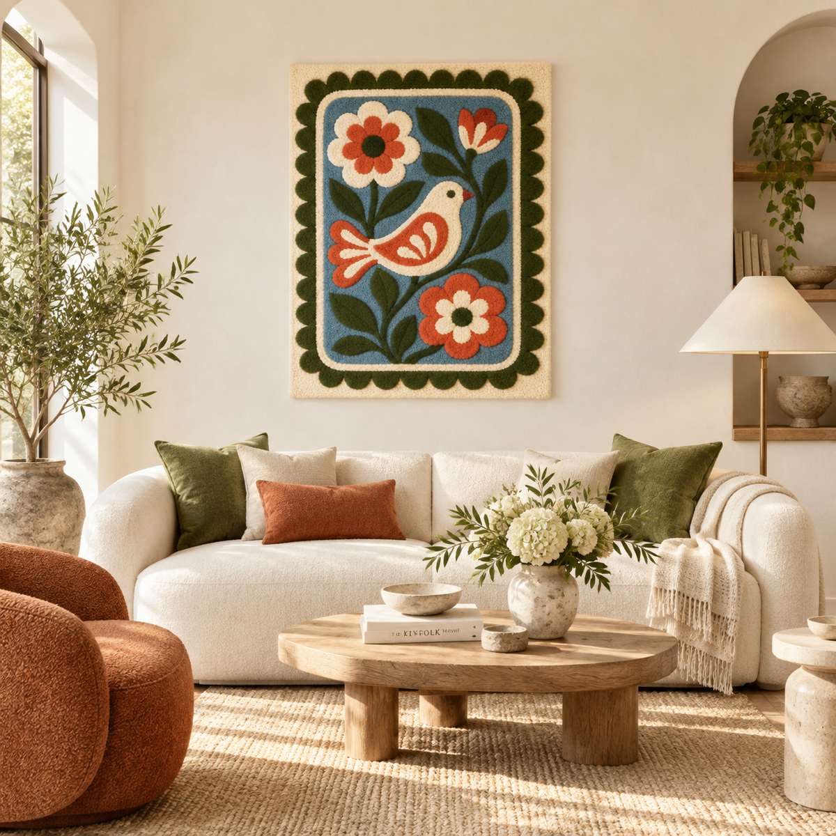 The Songbird Garden — front-facing room scene [room-front]