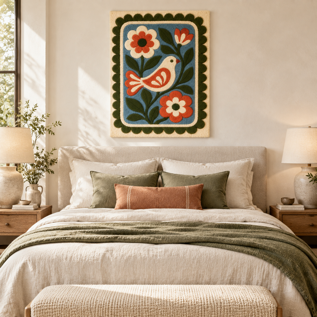 The Songbird Garden — room setting 1