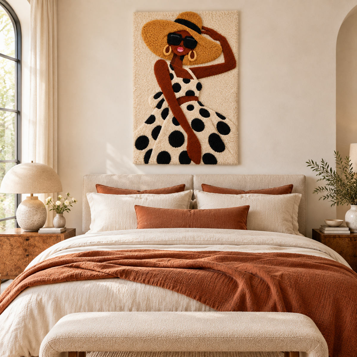 The Sunhat Silhouette — room setting 1
