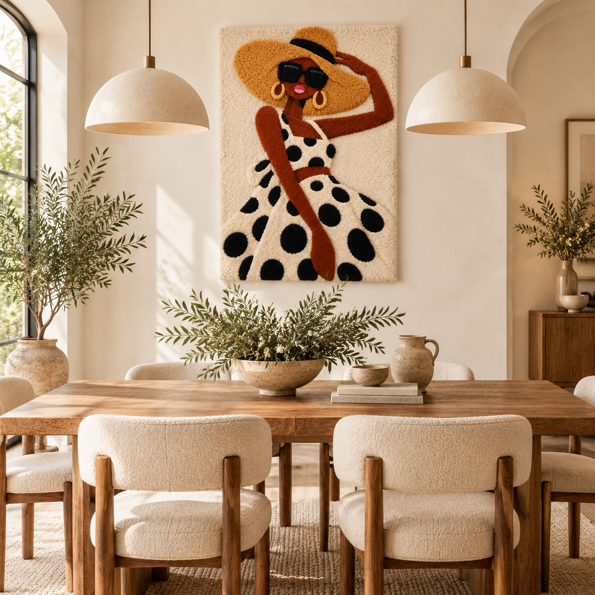 The Sunhat Silhouette — room setting 2