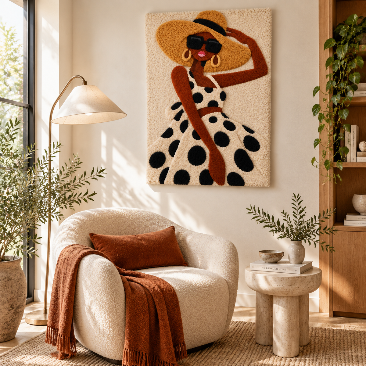 The Sunhat Silhouette — room setting 3