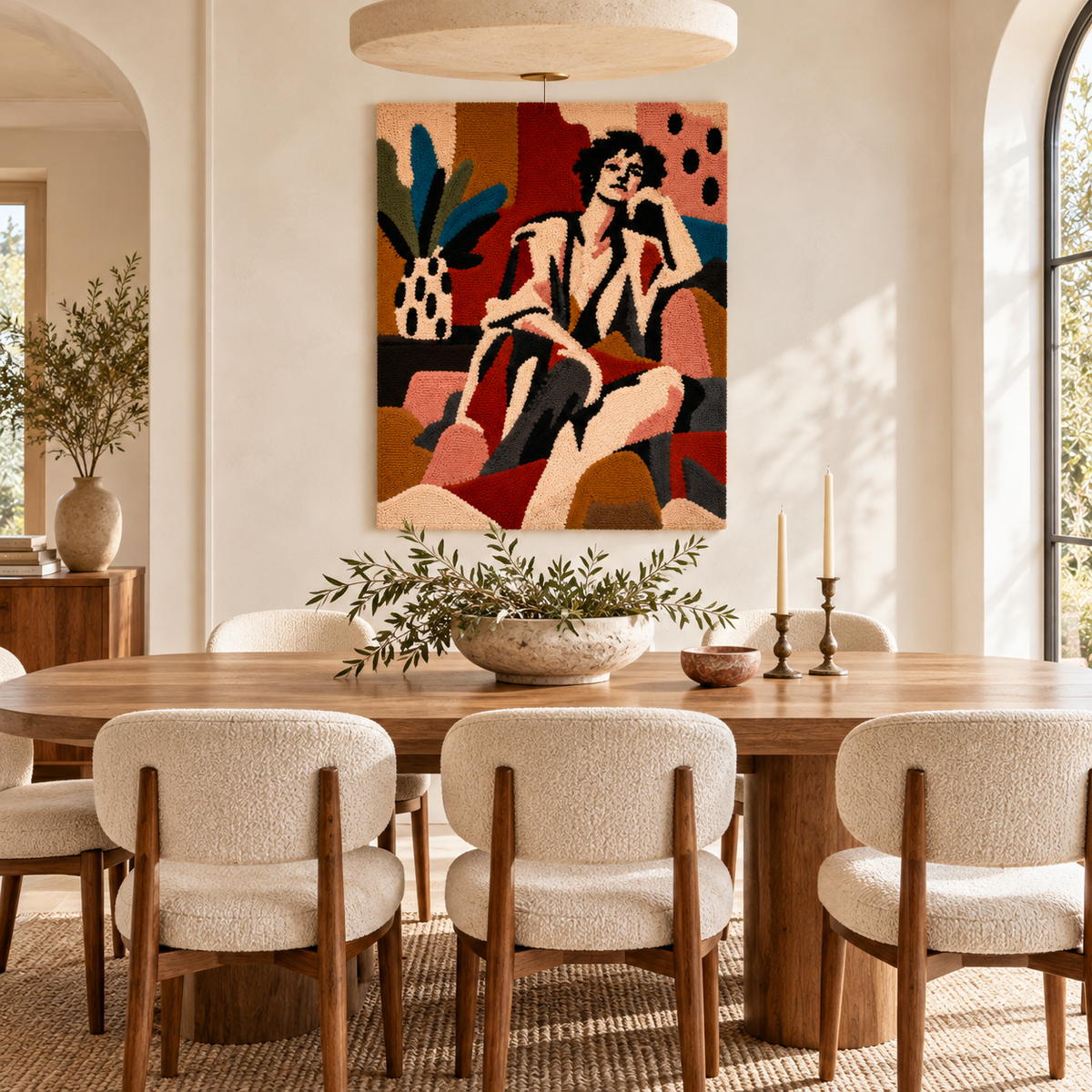 The Terracotta Muse — room setting 1