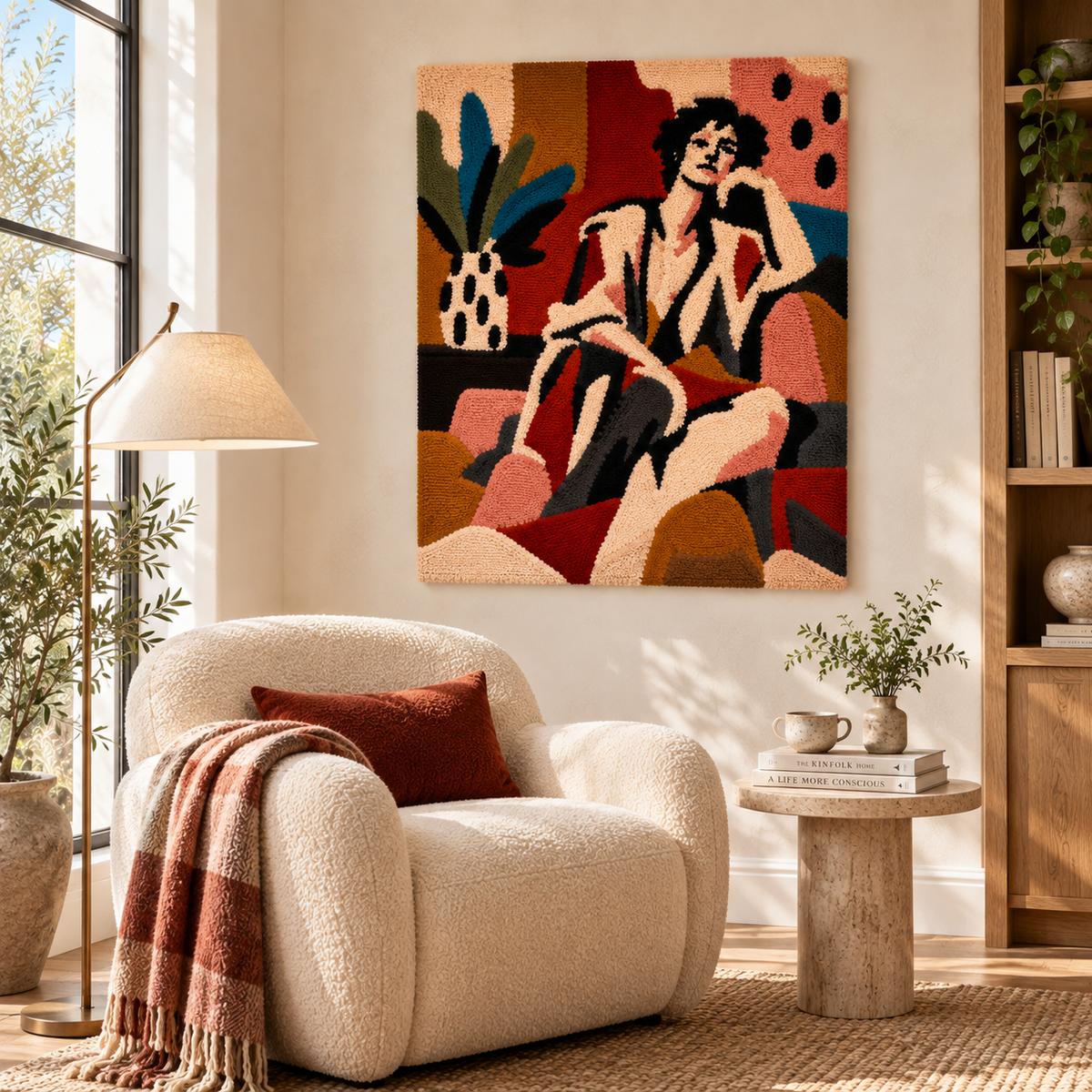The Terracotta Muse — room setting 2