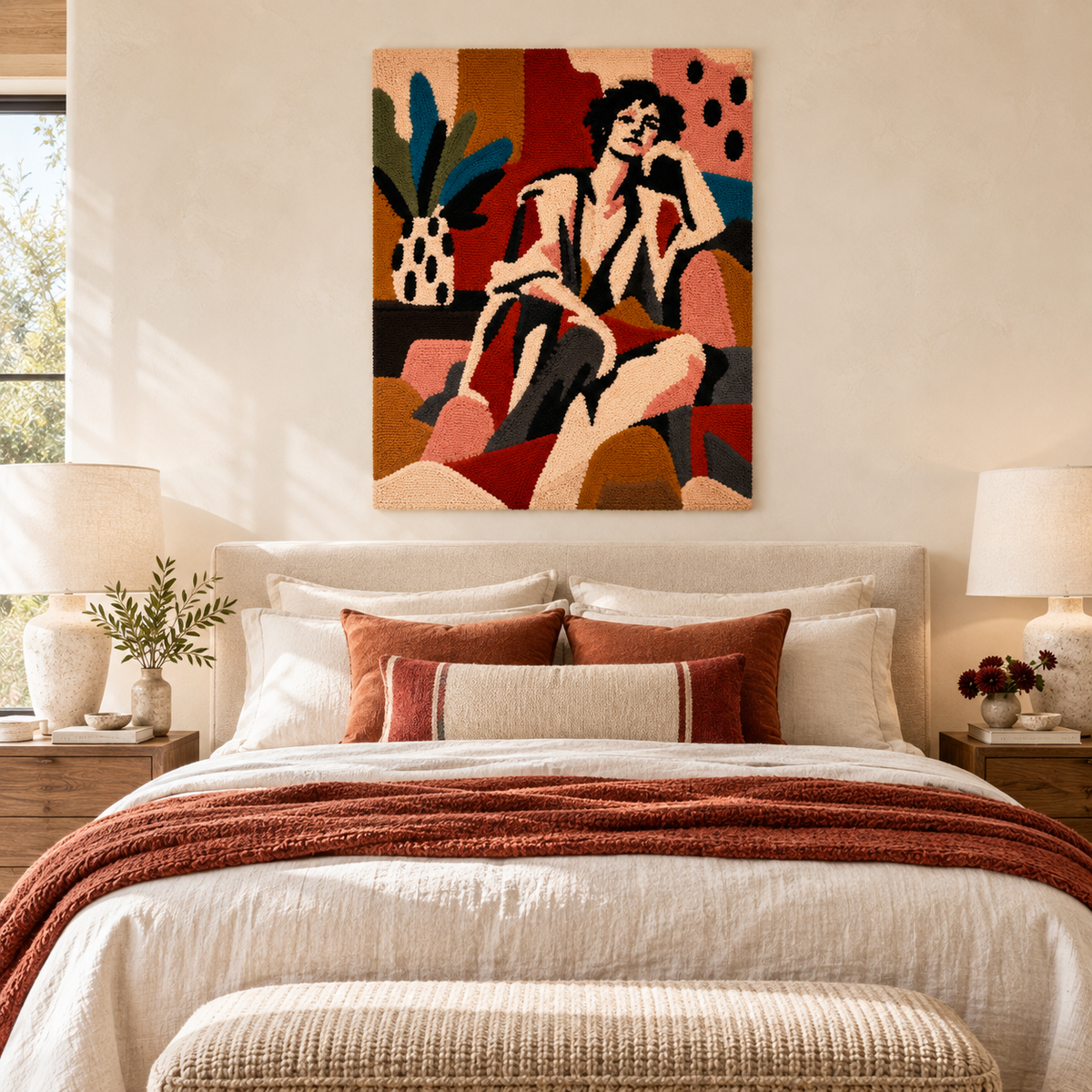 The Terracotta Muse — room setting 3