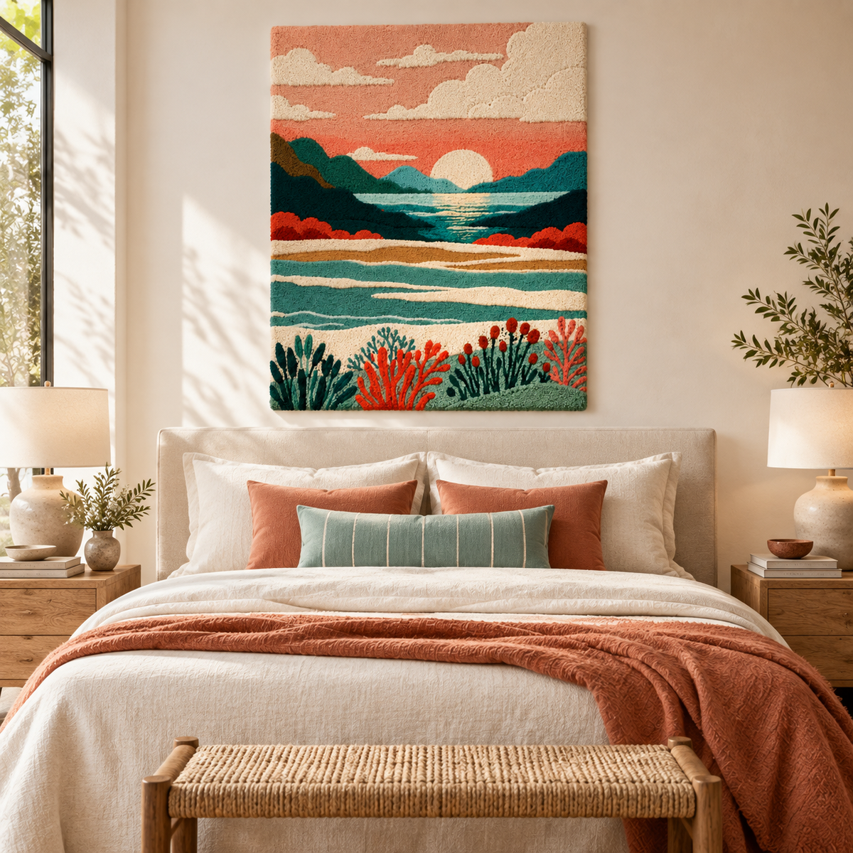 The Tide at Daybreak — room setting 1