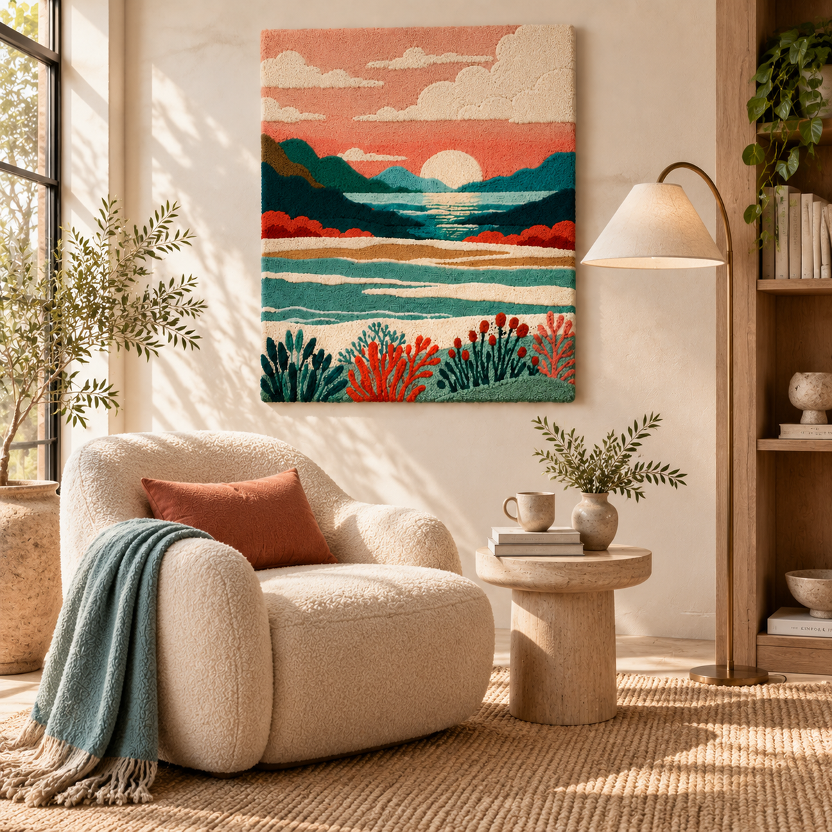The Tide at Daybreak — room setting 3