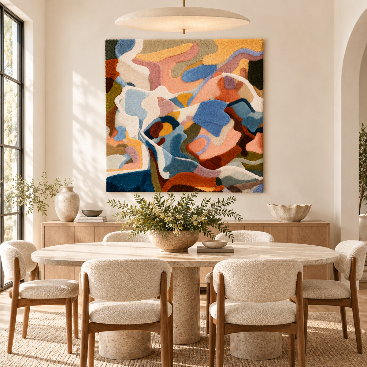 The Wandering Colour Line — room setting 1