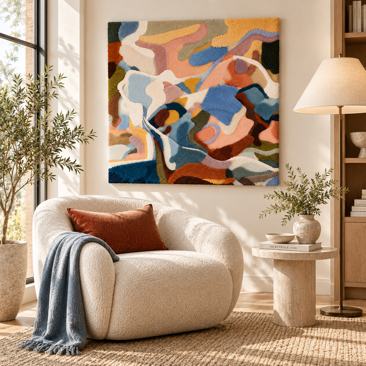 The Wandering Colour Line — room setting 2
