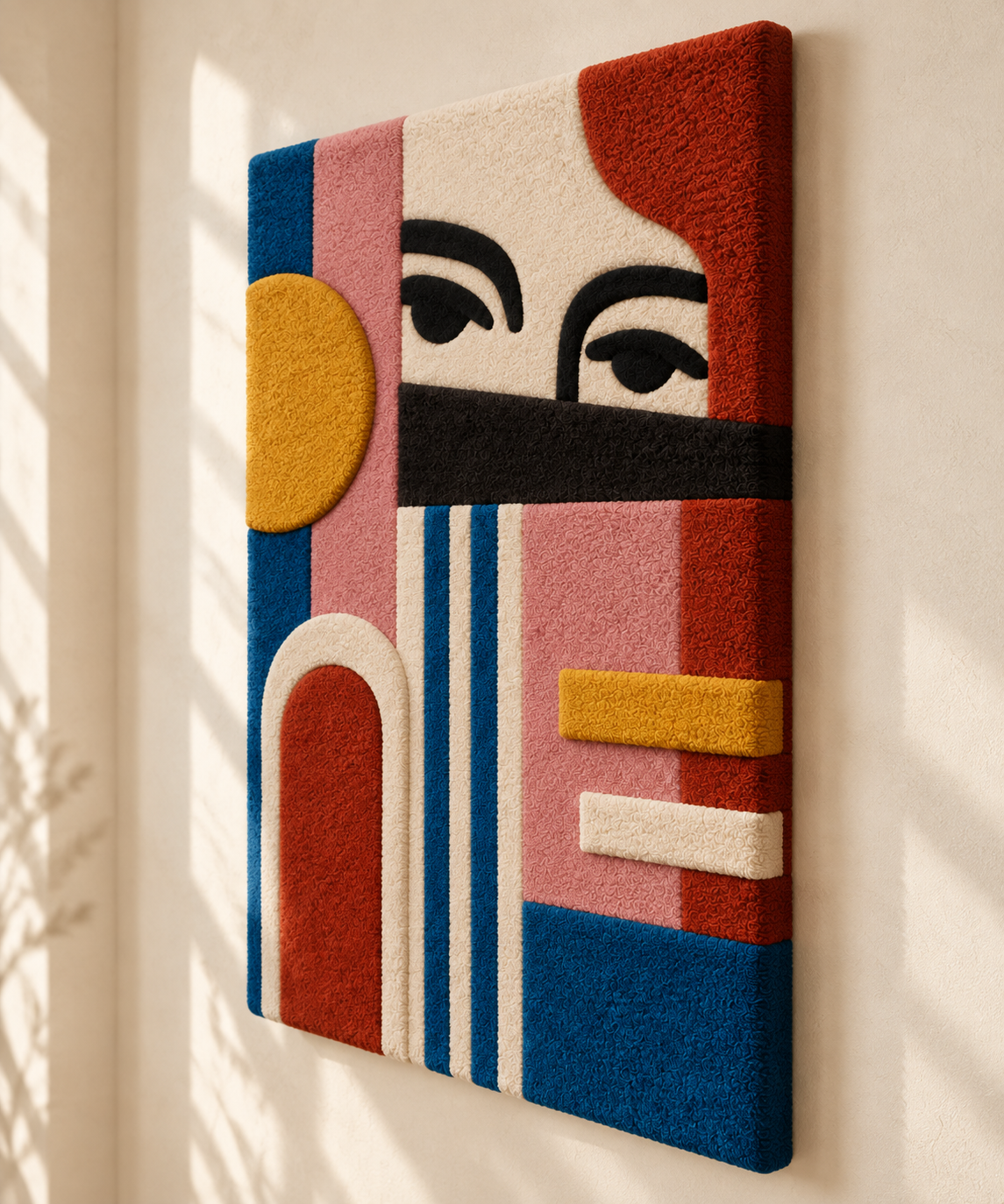 The Watchful Arcade — angled relief view