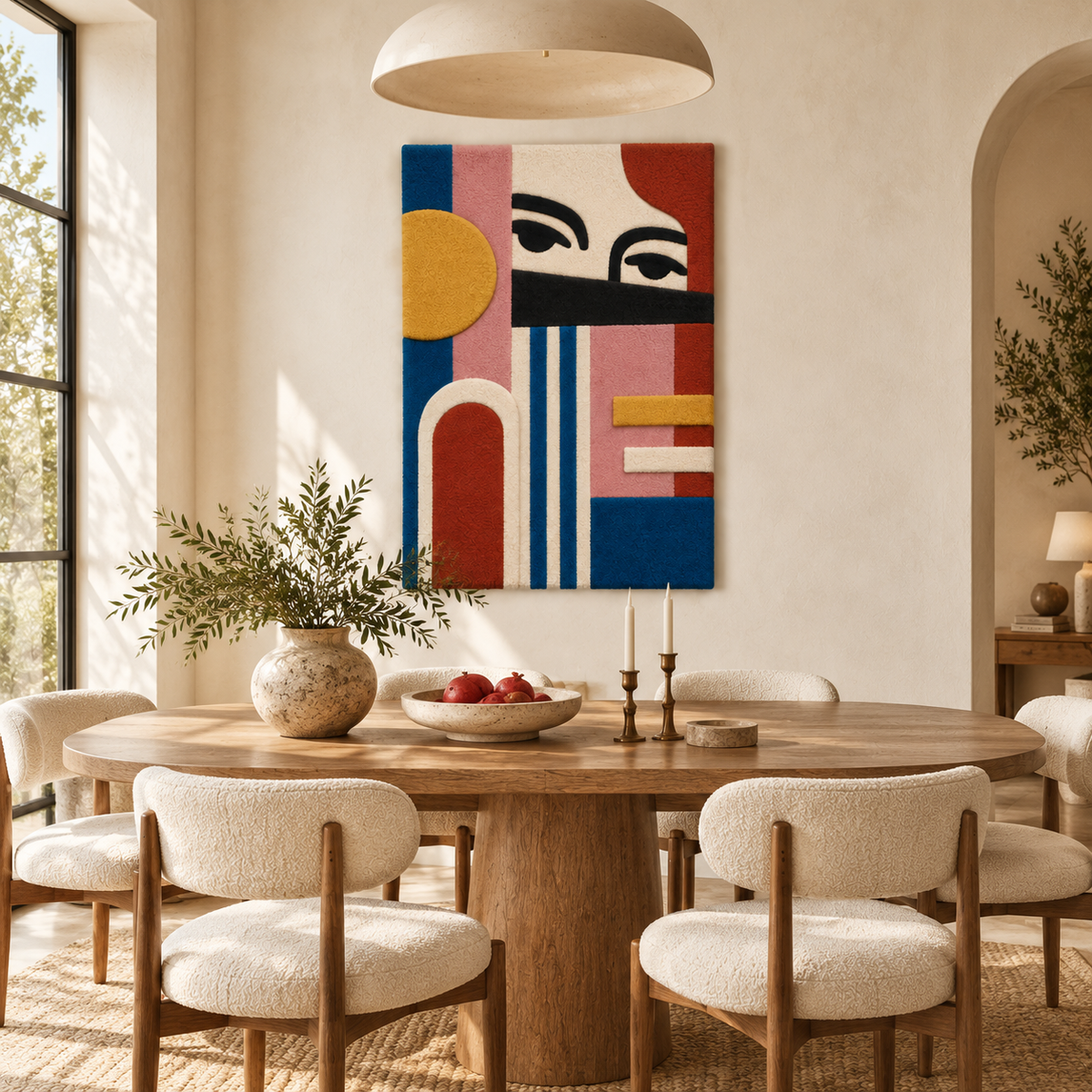 The Watchful Arcade — room setting 1