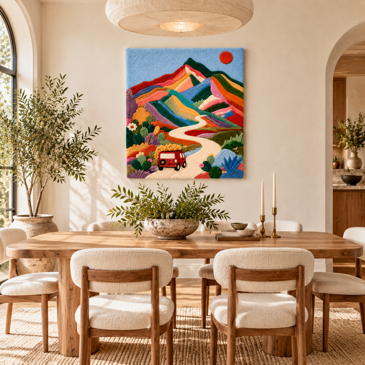 The Winding Mountain Road — room setting 1