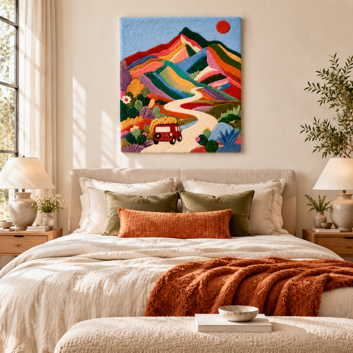 The Winding Mountain Road — room setting 3