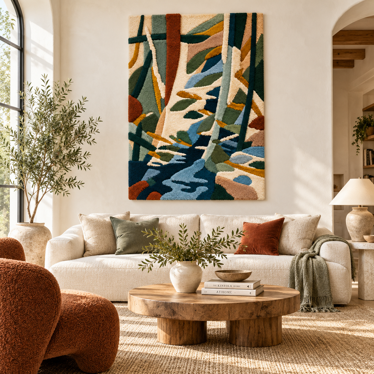The Woodland Waterway — front-facing room scene