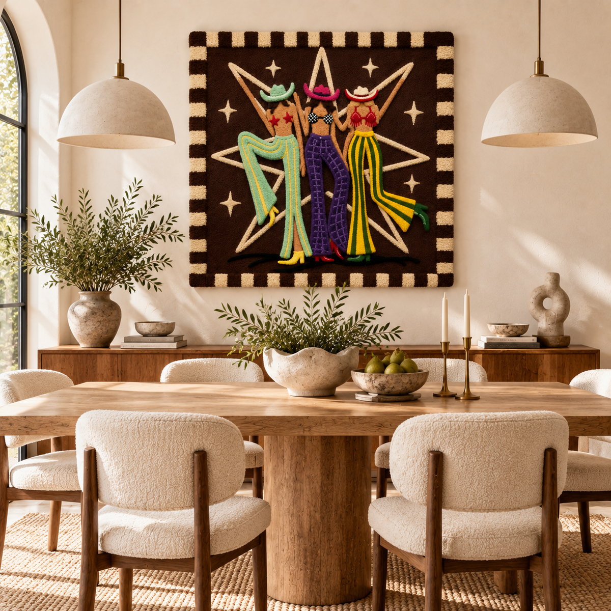 Three Beneath the Star — room setting 1