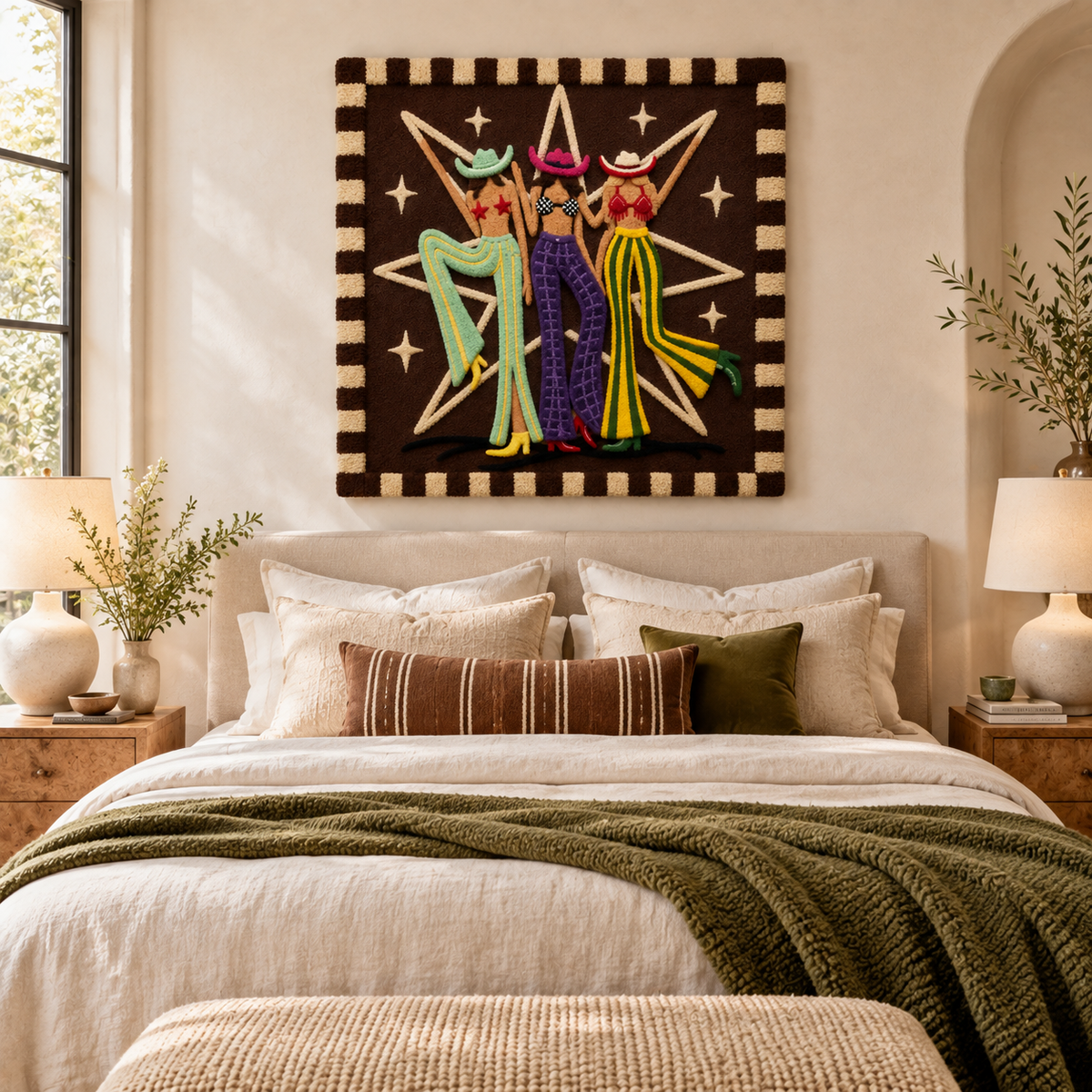 Three Beneath the Star — room setting 2