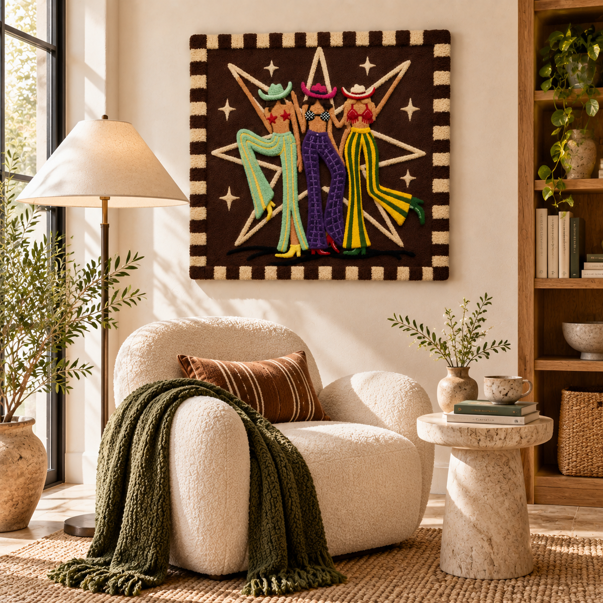 Three Beneath the Star — room setting 3