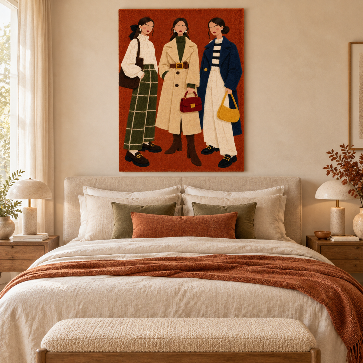 Three in the City — room setting 1