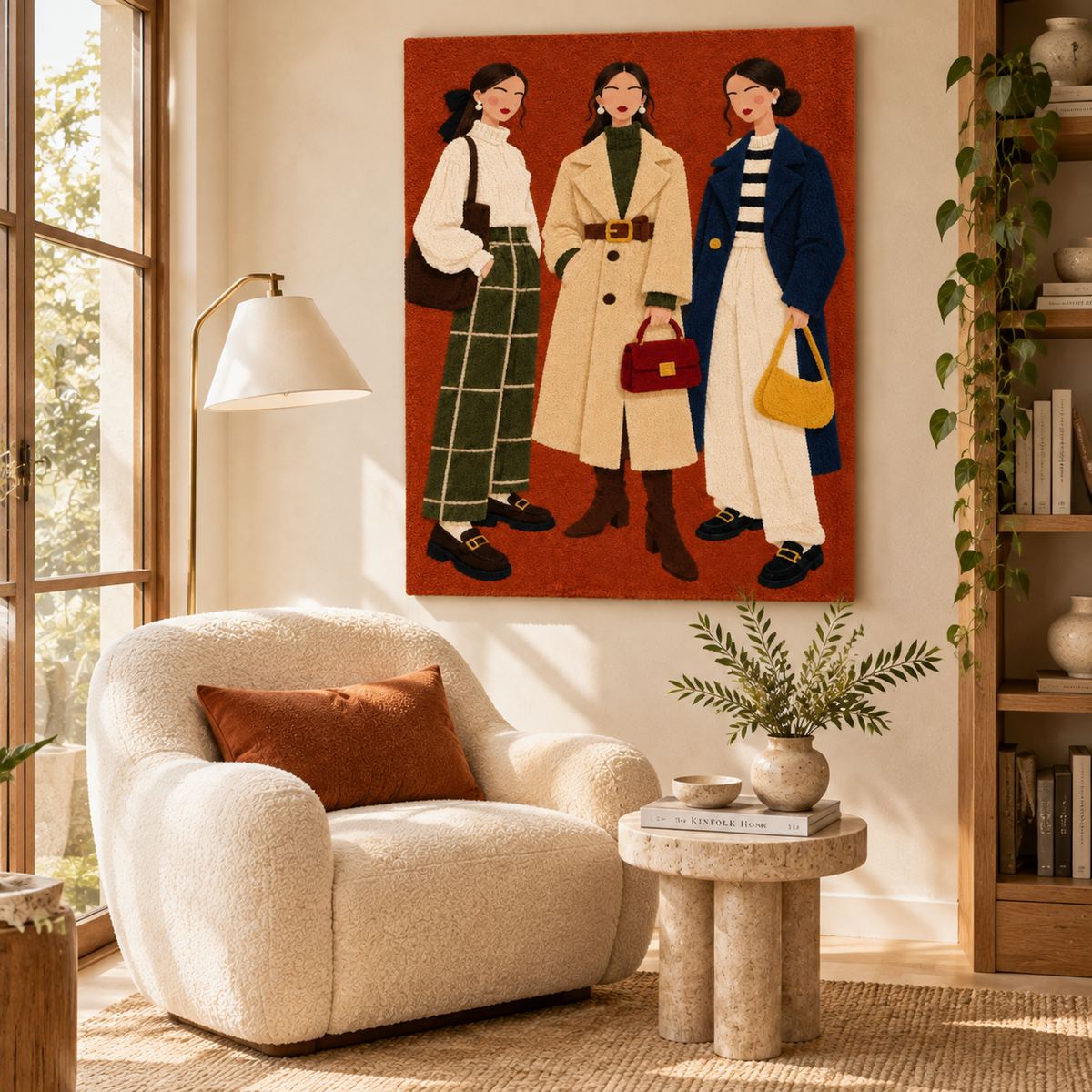 Three in the City — room setting 2