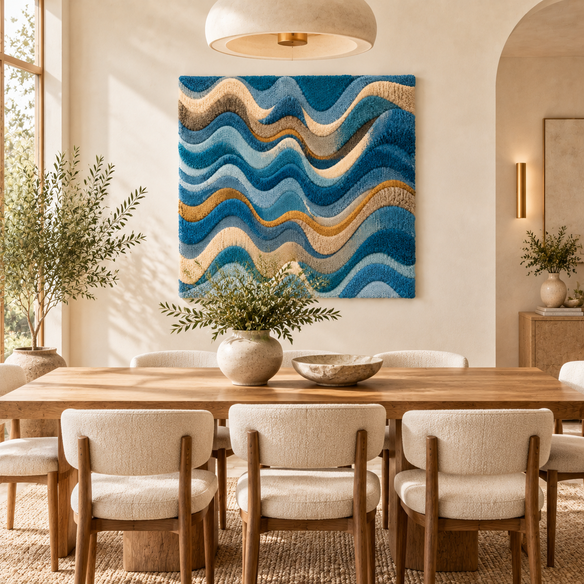 Tidal Blue Cadence — room setting 1