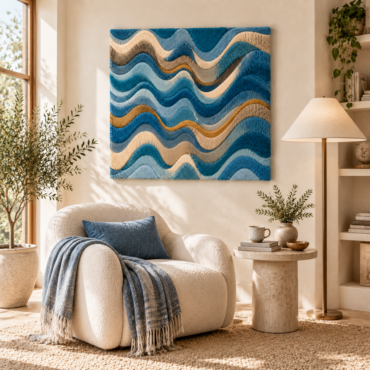 Tidal Blue Cadence — room setting 2