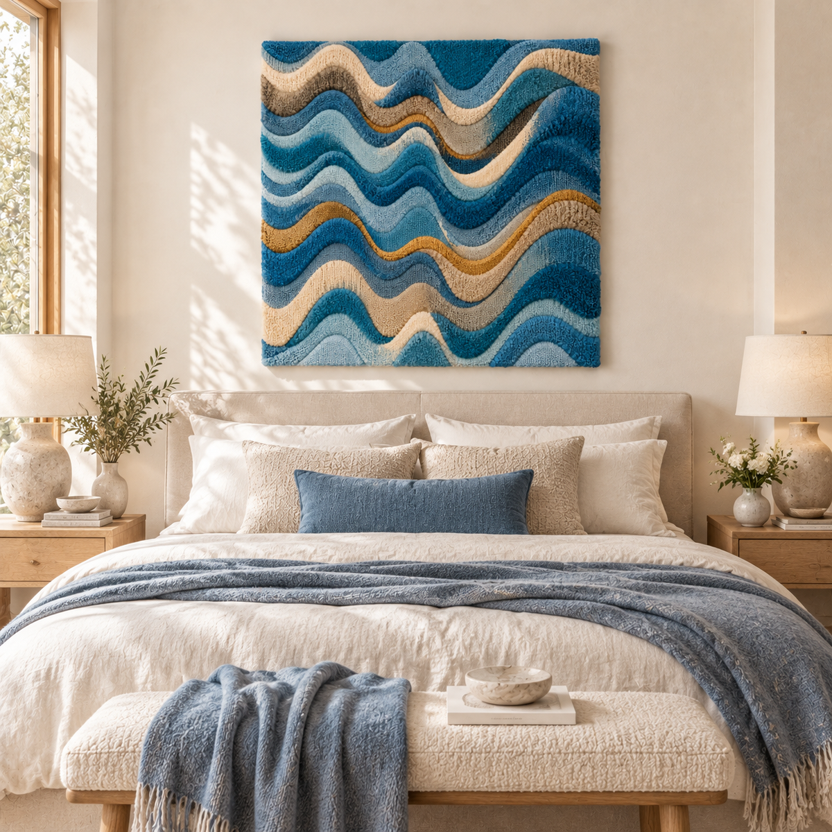 Tidal Blue Cadence — room setting 3