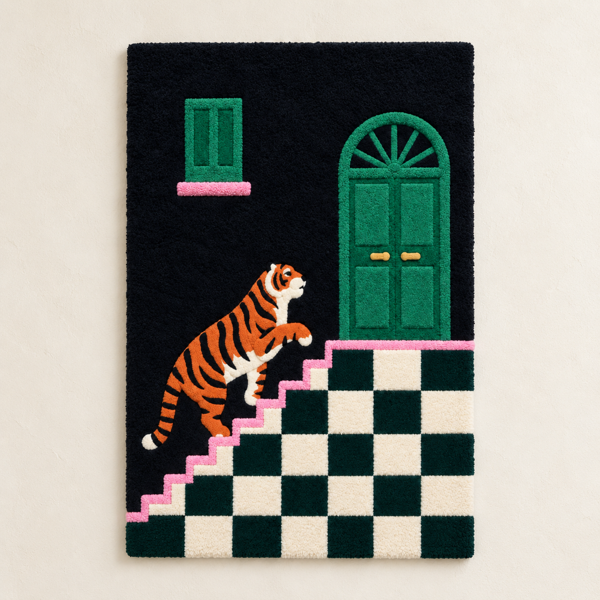 Tiger at the Emerald Door — front product view