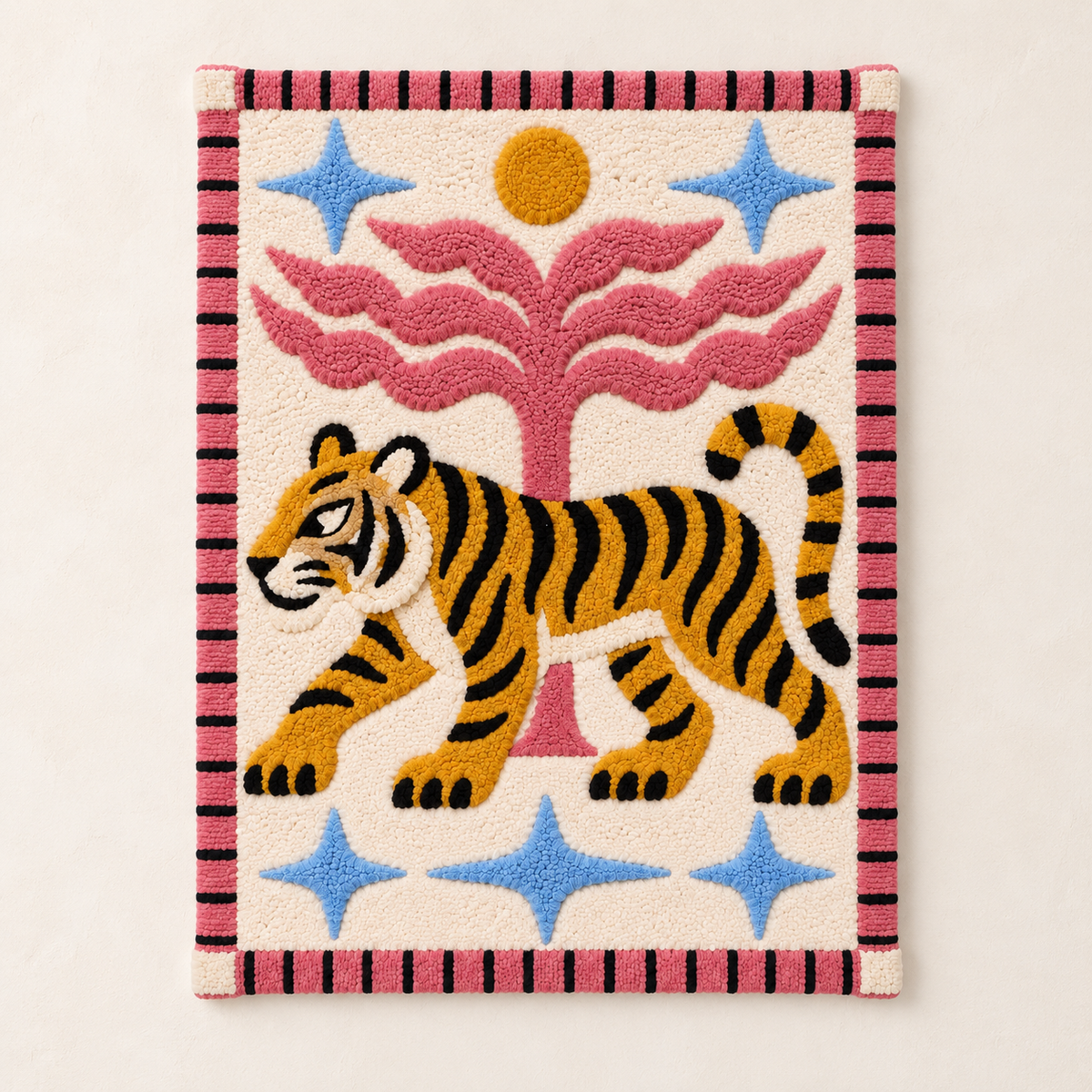 Tiger Beneath the Rose Tree — front product view [product-light]