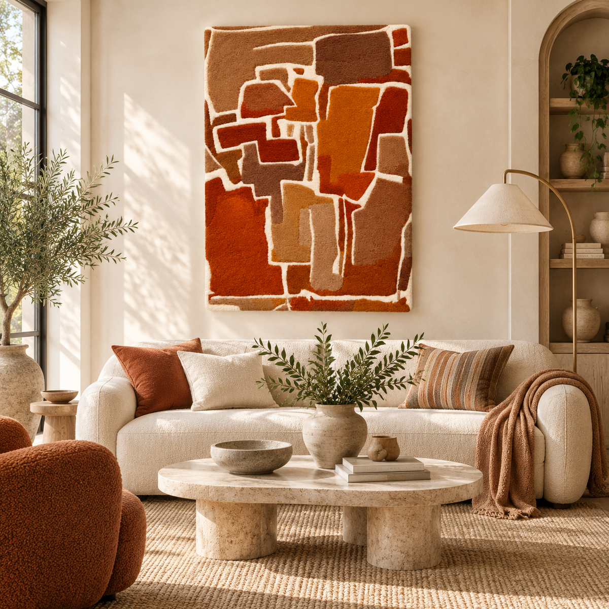 Clay Tesserae by Treechild — front-facing room scene [room-front]