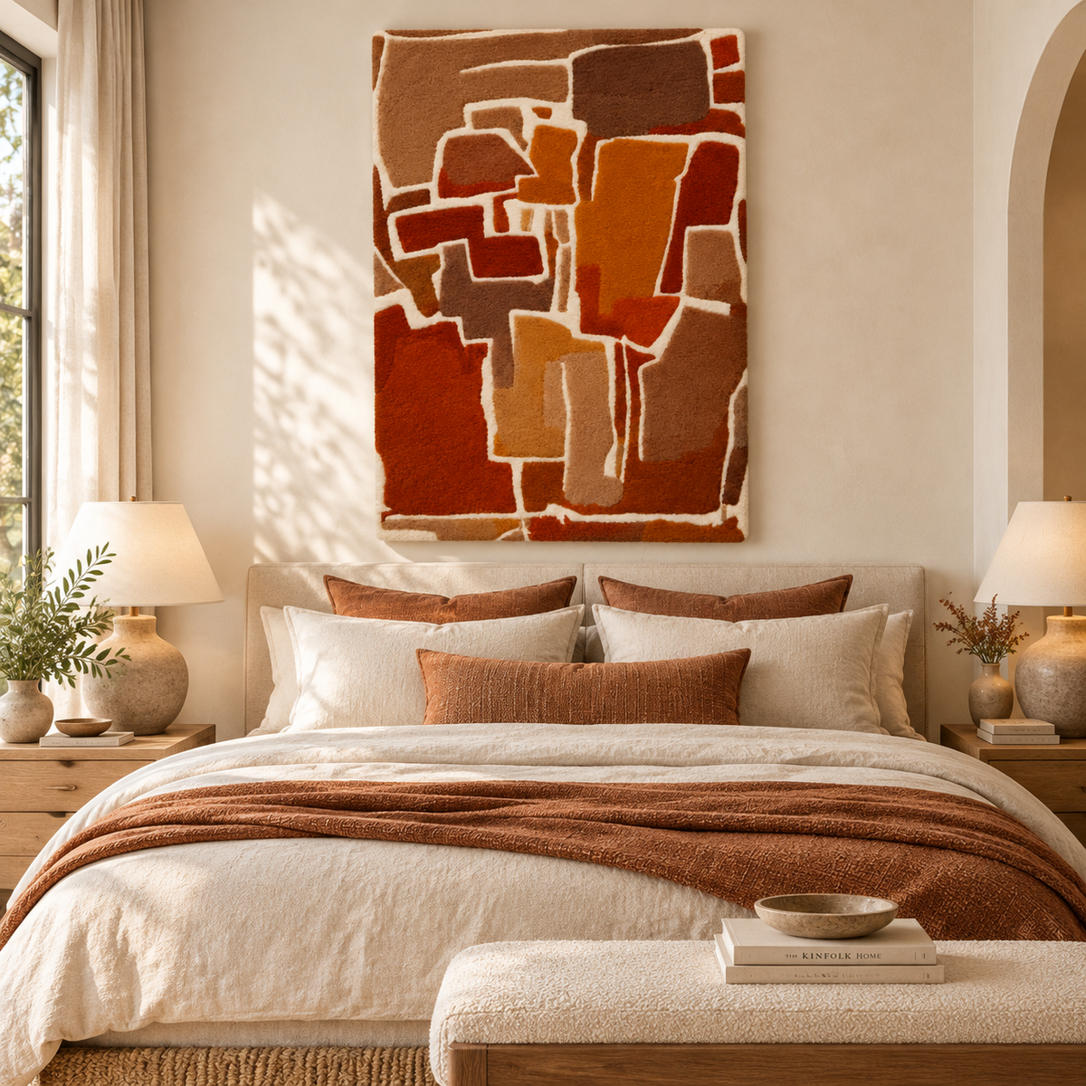 Clay Tesserae by Treechild — room setting