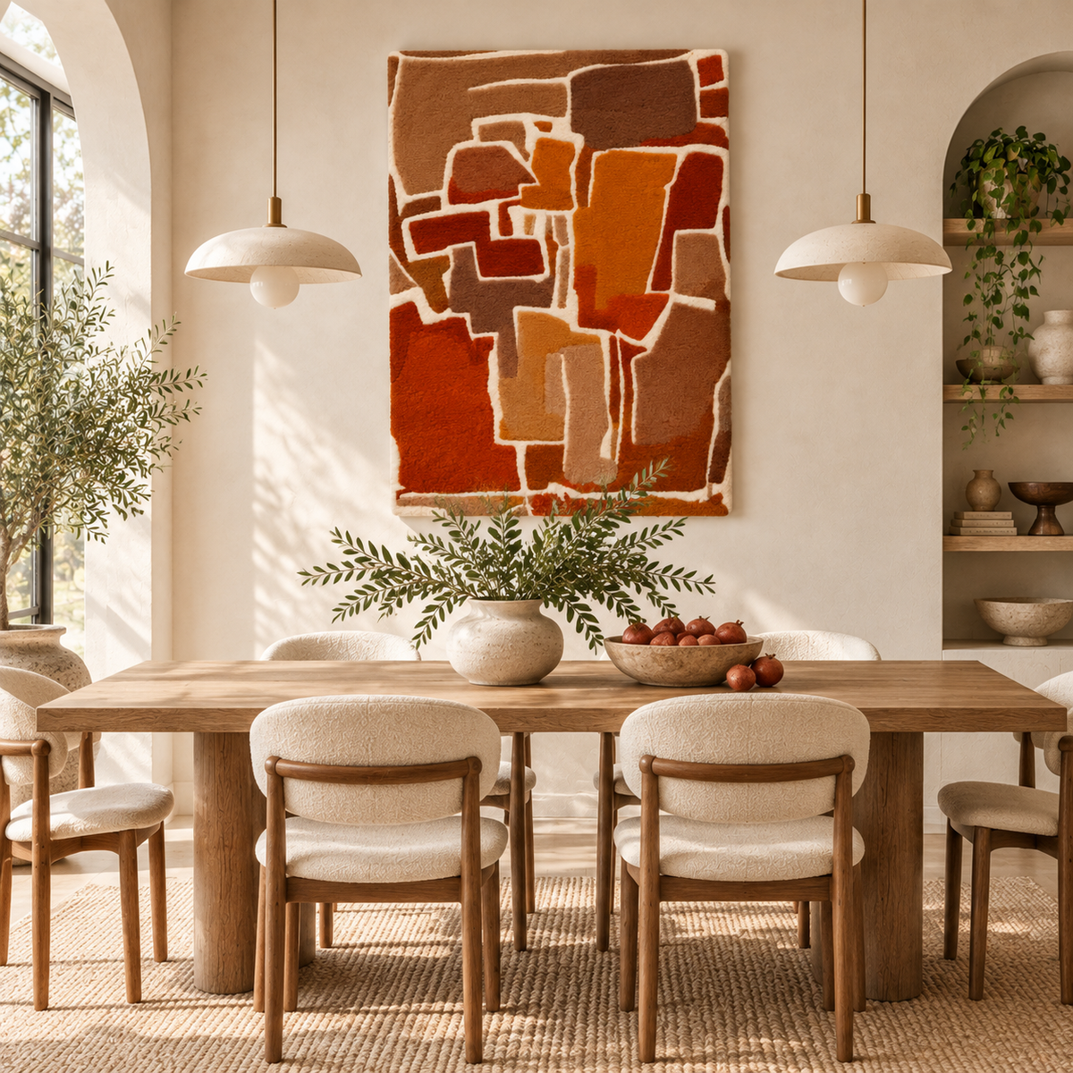 Clay Tesserae by Treechild — room setting