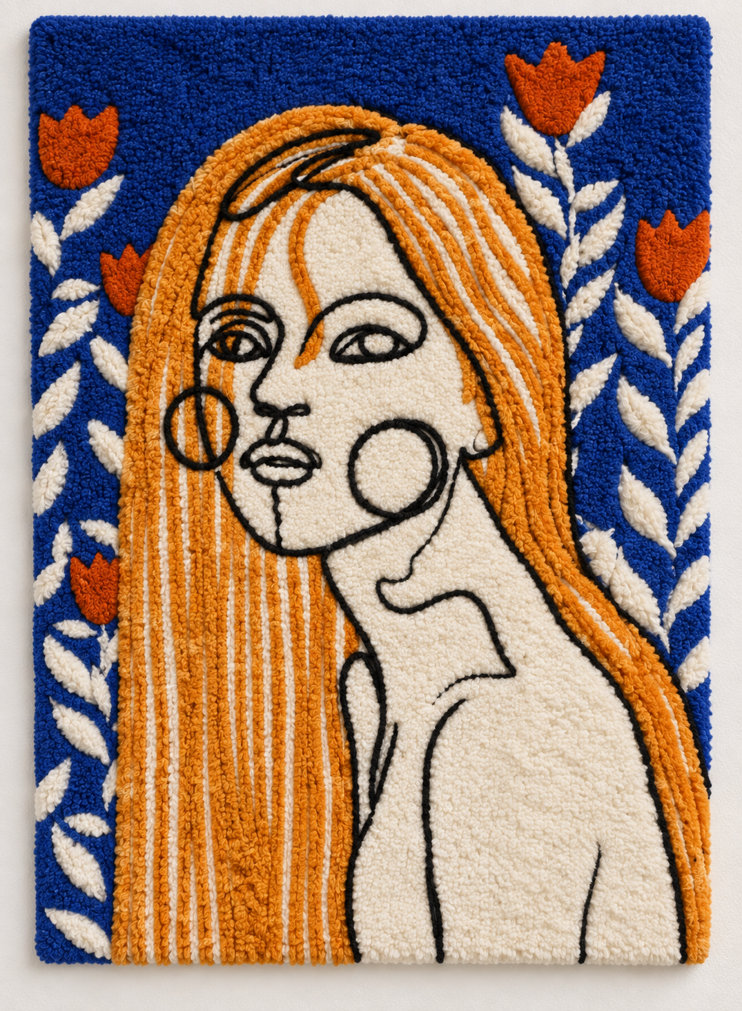 Cobalt Tulip Muse by Treechild — additional product view