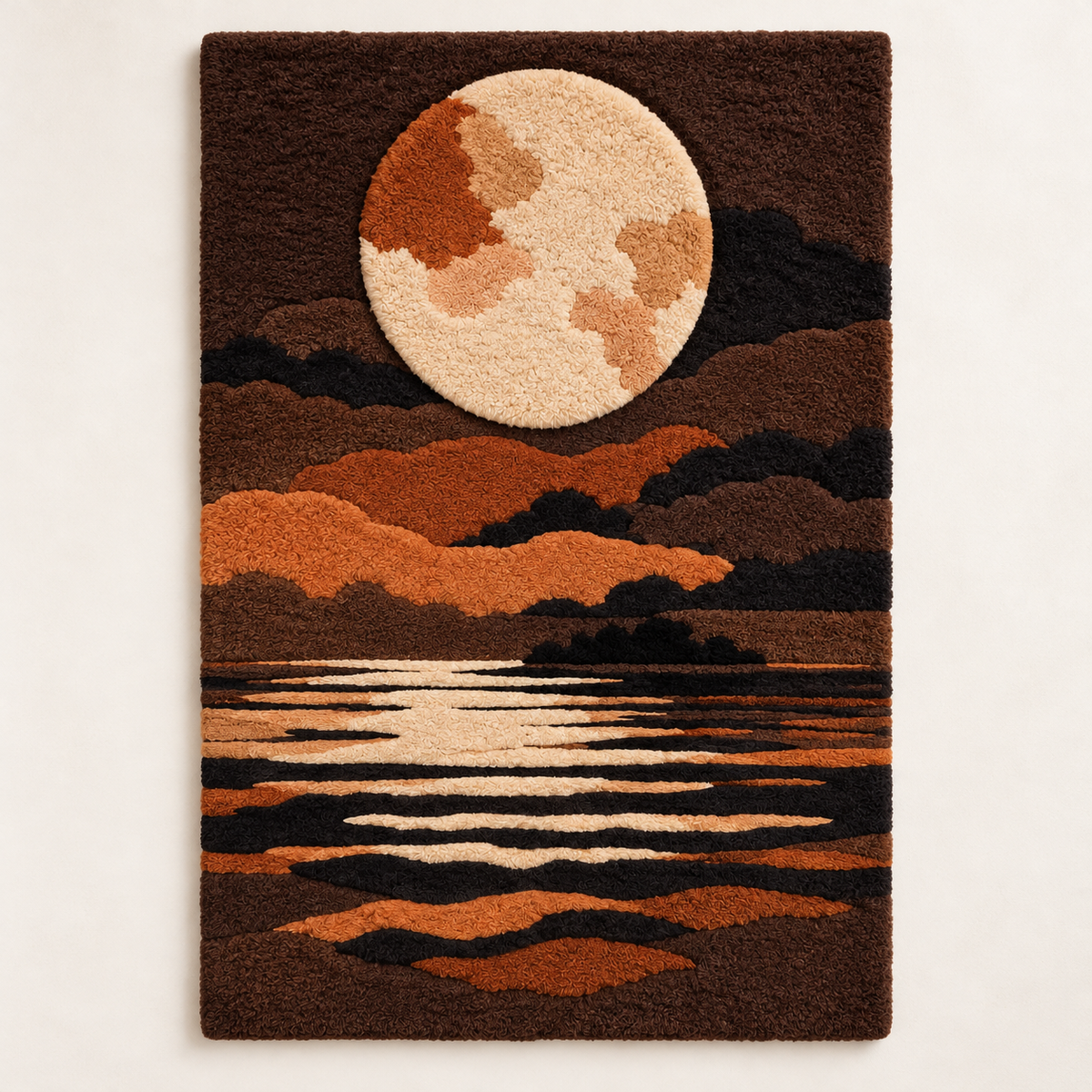 Copper Moonlit Sea by Treechild — front product view [product-light]