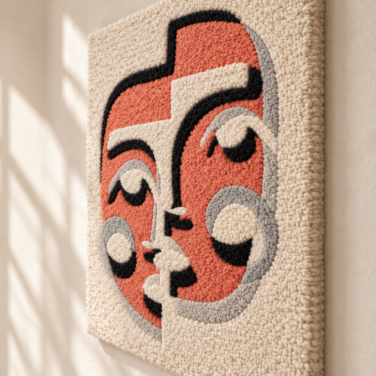 Coral Double Reverie by Treechild — angled relief view