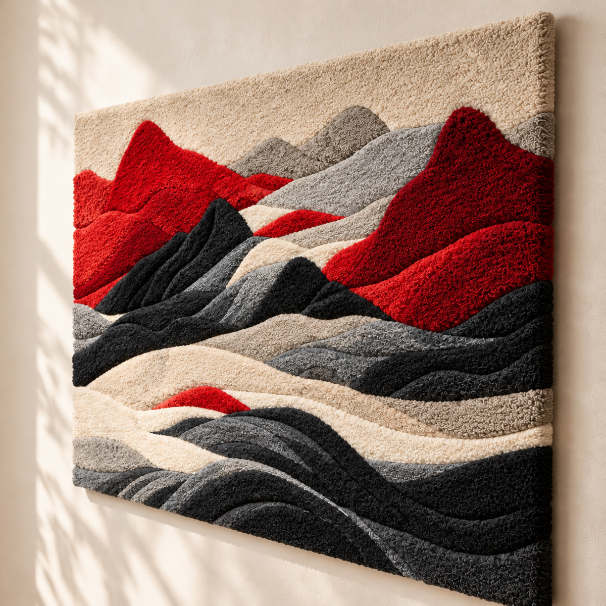 Crimson Ridge by Treechild — angled relief view