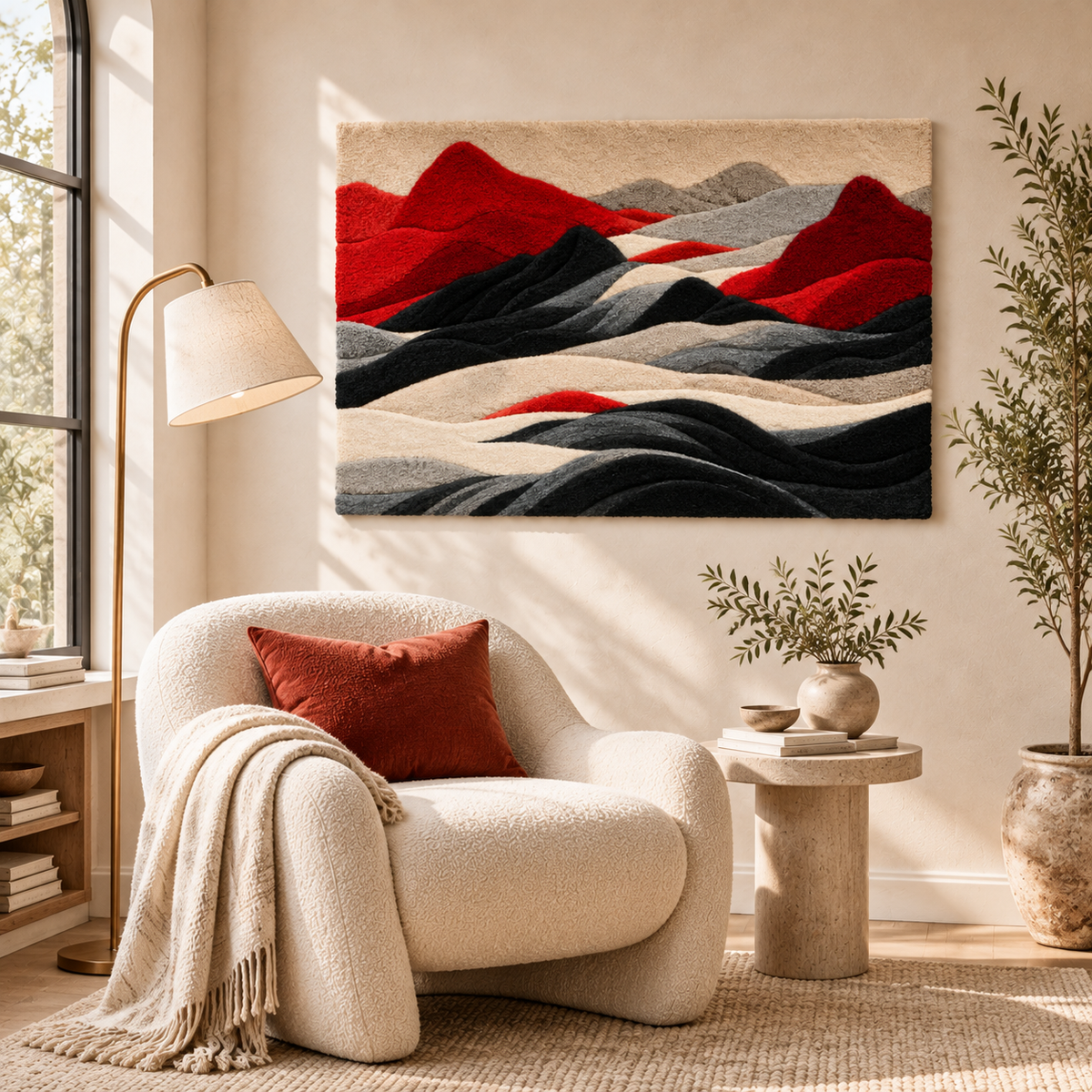 Crimson Ridge by Treechild — room setting