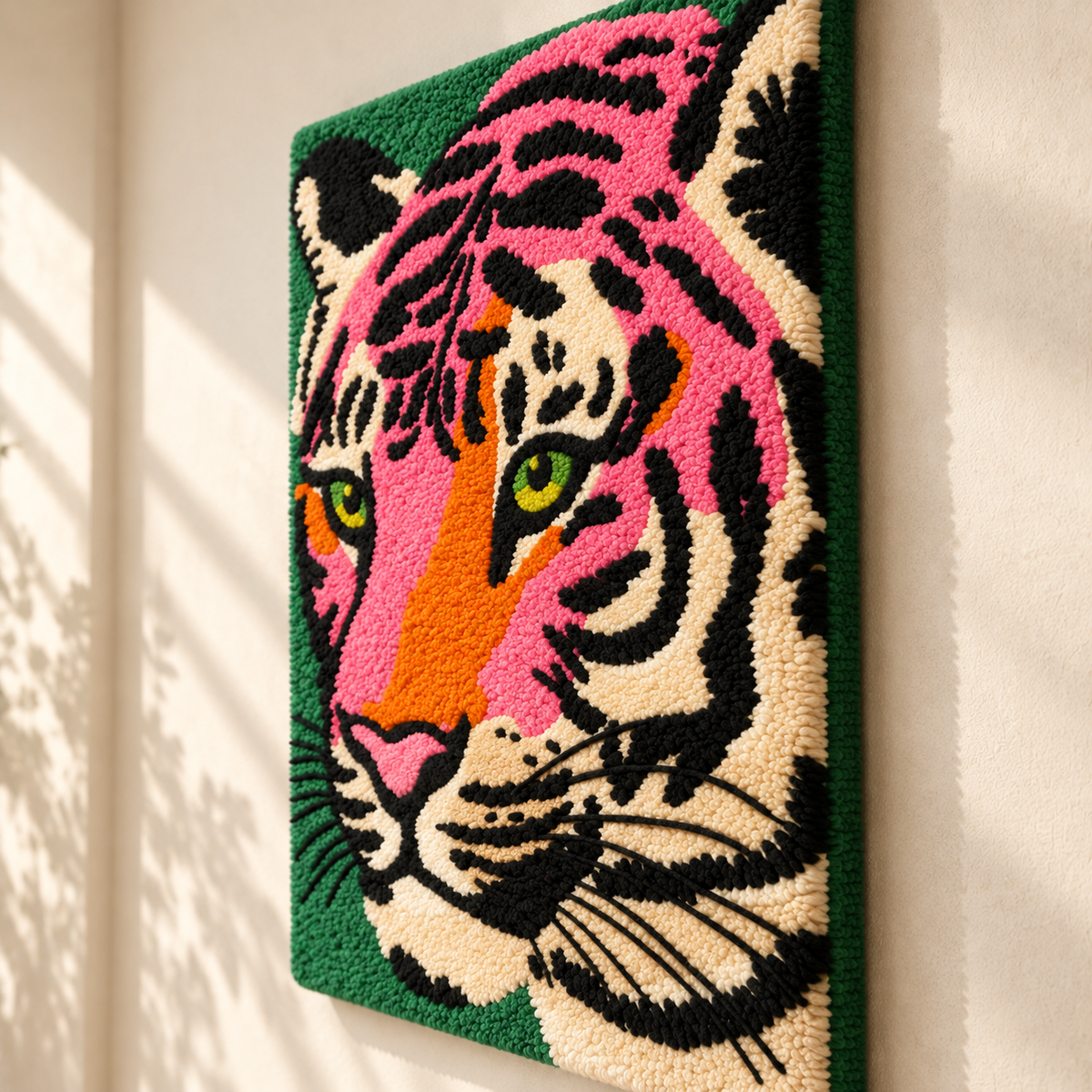 Electric Rose Tiger by Treechild — angled relief view