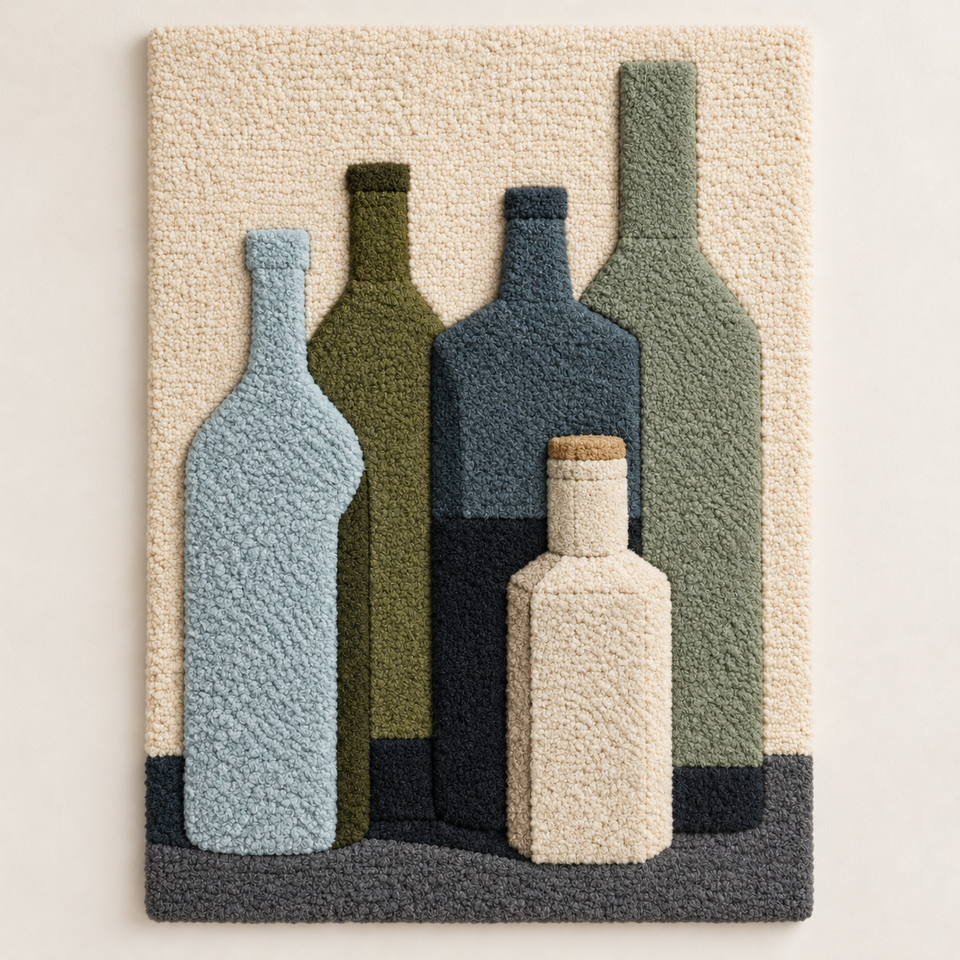 Five Quiet Bottles