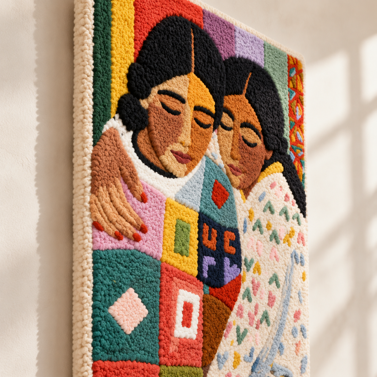 Held in Color by Treechild — angled relief view