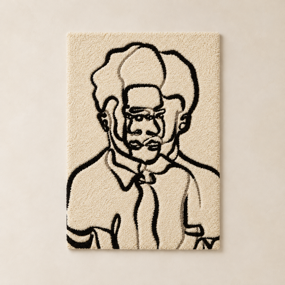 Ink and Ivory Visage
