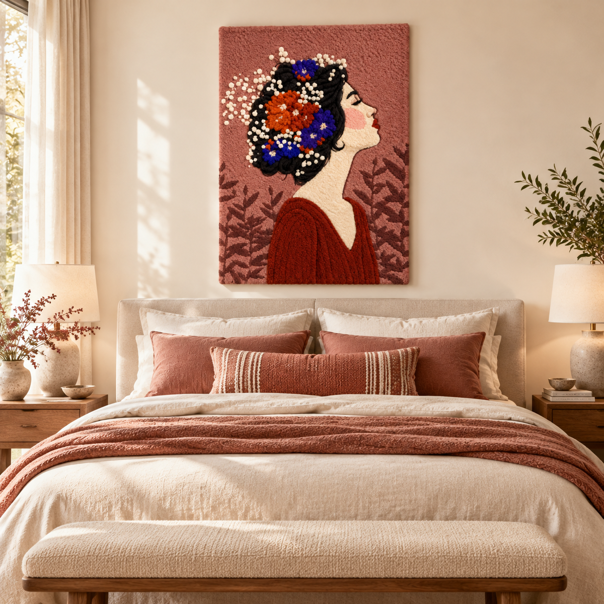 Rose Garland Profile by Treechild — room setting