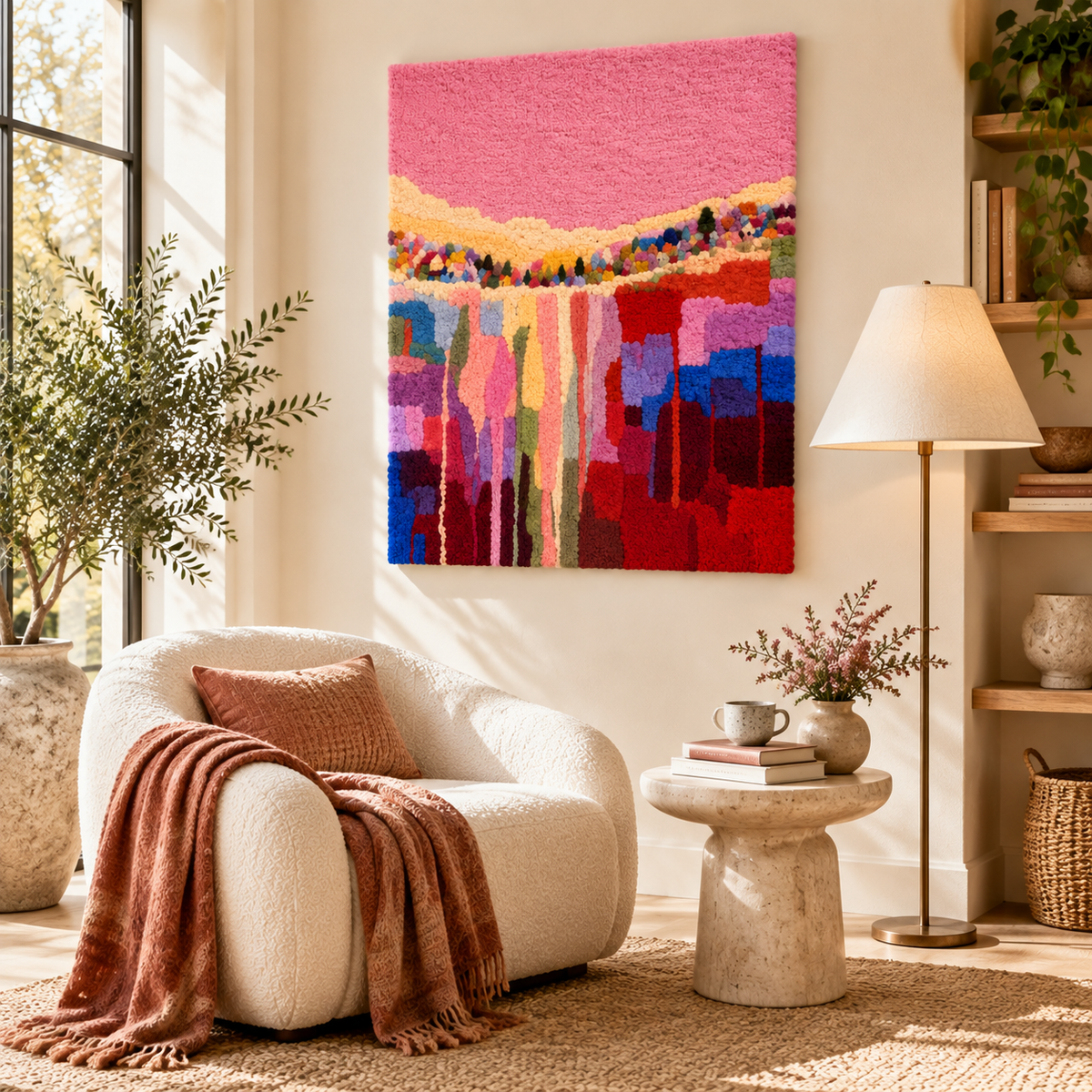 Rose Valley Mosaic by Treechild — room setting